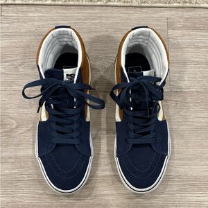 Vans suede classic high tops, rare colors, perfect condition!